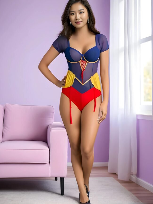 Verführerische Prinzessin – 3-teiliges Party-Dessous-Set für einen königlichen Auftritt – Bild 5