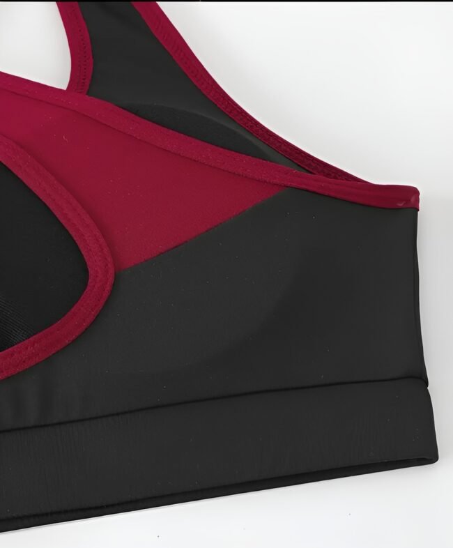 3-teiliges Damen Sport-Set – Kapuzen-Tanktop & Criss Cross Leggings | Ärmelloses Fitness-Outfit für alle Jahreszeiten – Bild 3