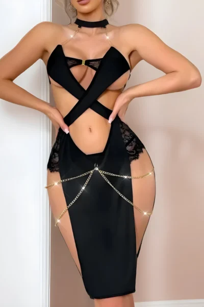 Bohemian Sexy Ägyptisch inspiriertes Kostüm-Set – Verführerisches Outfit für Cosplay, Valentinstag & Shows