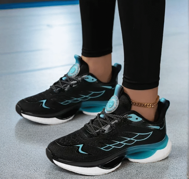 Damen Sneaker in Weiß – Atmungsaktive Mesh-Laufschuhe mit Stoßdämpfung & MD-Sohle | Leichtgewicht & Bequeme Wanderschuhe – Bild 10