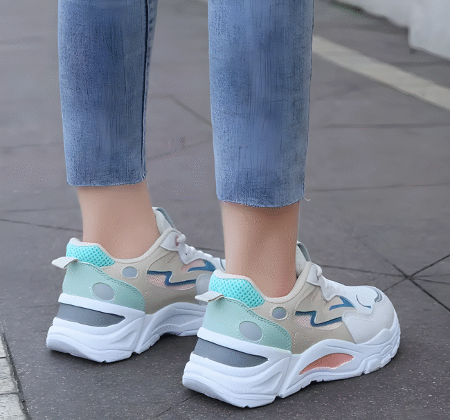 Bequeme Damensneaker – Atmungsaktive Freizeitschuhe für Alltag & Outdoor – Bild 2