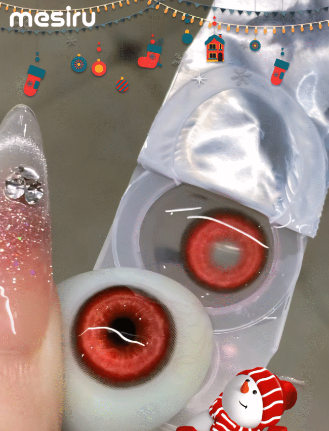 1 Paar Cosplay Kontaktlinsen – Verrückt Farbige Linsen für Große Augen, 14,5 mm Durchmesser – Bild 7