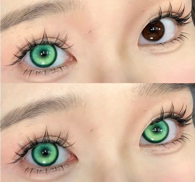 1 Paar Cosplay Kontaktlinsen – Verrückt Farbige Linsen für Große Augen, 14,5 mm Durchmesser – Bild 3