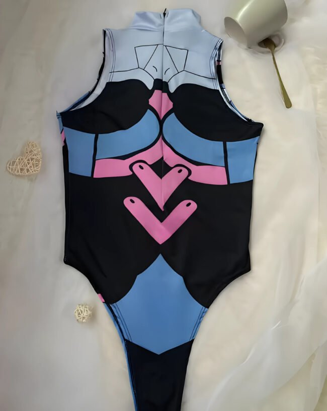 Anime-Stil Bodysuit ohne Schritt – Verführerisches Cosplay-Outfit für Rollenspiele & besondere Anlässe (Empfohlenes Gewicht: 36–50 kg) – Bild 3