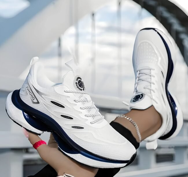 Modische Damen-Sneaker mit Mesh – Stoßdämpfende & Rutschfeste Sportschuhe für Alltag, Reisen & Fitness – Bild 2