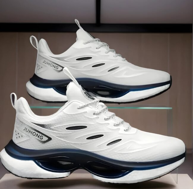 Modische Damen-Sneaker mit Mesh – Stoßdämpfende & Rutschfeste Sportschuhe für Alltag, Reisen & Fitness