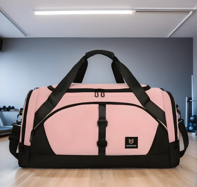 Klassische Reisetasche mit Schuhfach - Große Kapazität & Stil für Reisen, Sport