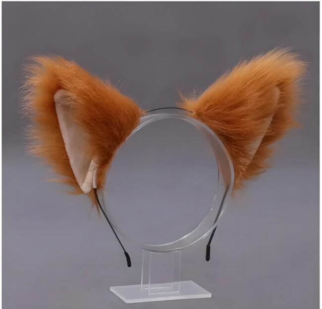 Plüsch-Katzenohren Haarreif – Süßes Cosplay-Stirnband für Damen 🎀