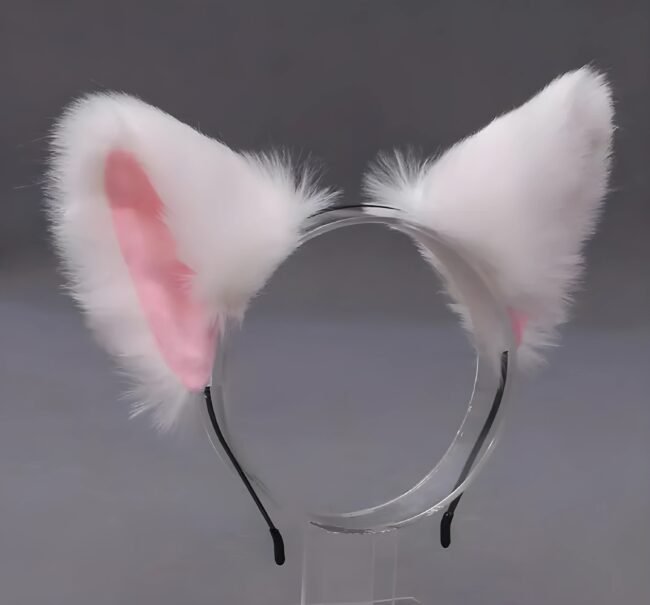 Plüsch-Katzenohren Haarreif – Süßes Cosplay-Stirnband für Damen 🎀 – Bild 2