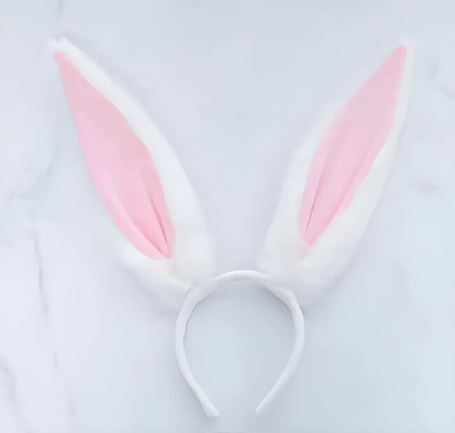 Needs Hasenohren-Haarband für Damen – Plüschiges Accessoire mit Farbakzenten 🎀 – Bild 7