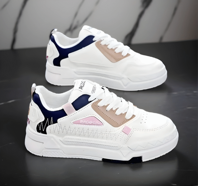Modische Damen-Sneaker – Bequeme & Stylische Schnürschuhe für Alltag und Freizeit – Bild 5