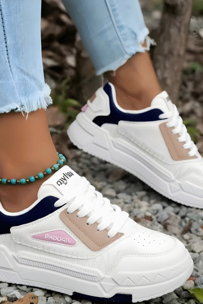 Modische Damen-Sneaker – Bequeme & Stylische Schnürschuhe für Alltag und Freizeit