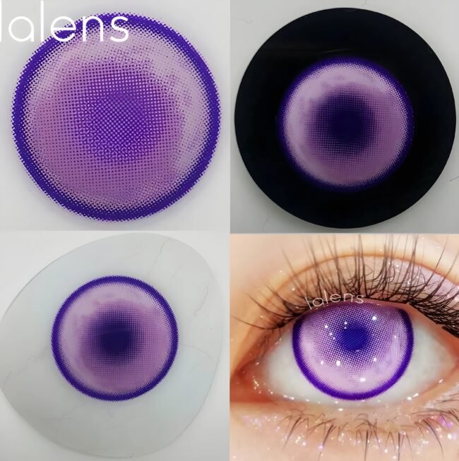 Lalens Paradise Farbige Kontaktlinsen – 14,5 mm, Halbjährliche Make-up-Linsen für einen Magischen Blick – Bild 3
