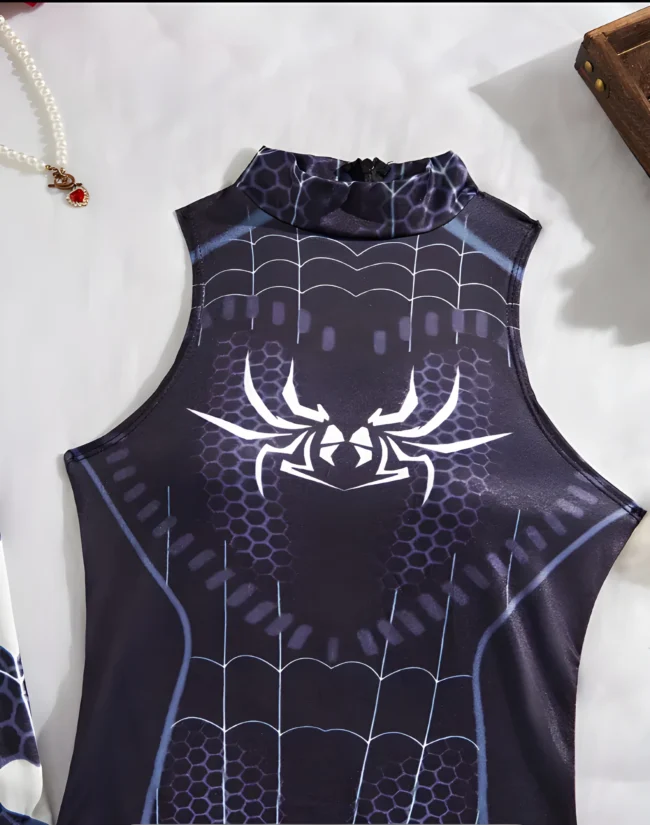 Sexy Spider-Woman 3-teiliges Kostüm-Set – Marvel-inspirierte Lingerie für Erwachsene 🕷️ – Bild 4